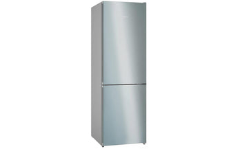 Siemens Kühl-Gefrierkombination KG36N2ICF Silber, Rechts, Wechselbar