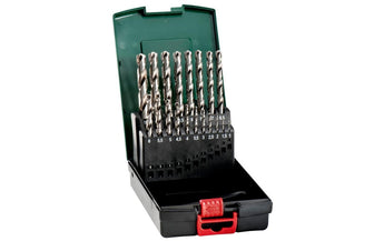 Metabo Metallbohrer-Set HSS-G, 19-teilig