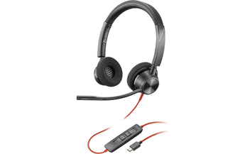HP Headset Poly Blackwire 3320 MS USB-A/C, Schwarz
