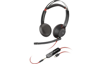 HP Headset Poly Blackwire 5220 Duo USB-A/C