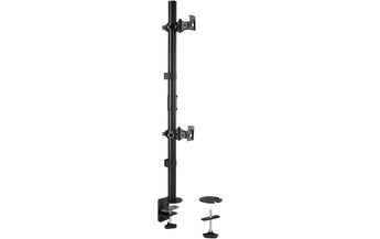 Kensington Vertikaler Dual Monitorarm bis 9 kg – Schwarz