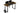 Ultradesk Gaming Tisch Uplift Schwarz/Braun