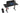 Ultradesk Gaming Tisch Level V2 Blau