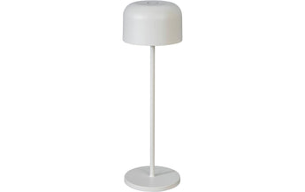 Konstsmide Tischleuchte Lille USB, 2200 / 2700 K, 3.5 W, Weiss