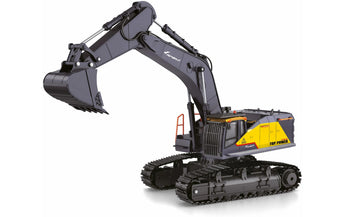 Amewi Raupenbagger ACV730 V1 Gelb, RTR, 1:14