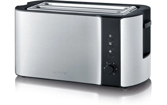 Severin Toaster AT 2590 Schwarz/Silber