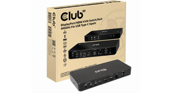 Club 3D Dockingstation CSV-1585 DisplayPort/HDMI KVM