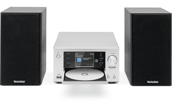 Technisat Micro-HiFi Anlage Viola 710 CD IR Schwarz/Silber