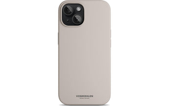 Vonmählen Back Cover Eco Silicone iPhone 15 Cream