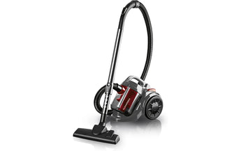 CLEANmaxx Bodenstaubsauger Zyklon Schwarz/Grau