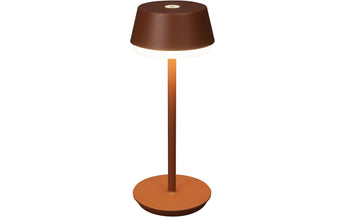 Konstsmide USB-Tischleuchte Lyon Terracotta, 2700-4000 K / RGB dimmbar