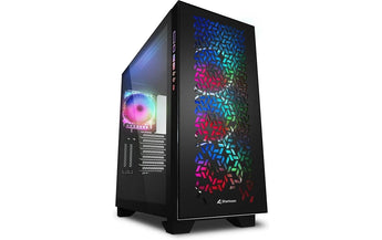 Sharkoon PC-Gehäuse Elite Shark CA300H Schwarz