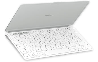 Logitech Tastatur Keys-To-Go 2 Apple Pale grey
