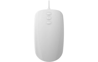 Contour Active Key Maus AK-PMH3OB-US-W Medical 3-Button Scroll Weiss