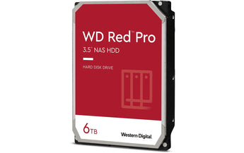 Western Digital Harddisk WD Red Pro 3.5 SATA 6 TB