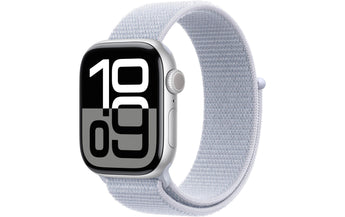 Apple Watch Series 10 42 mm GPS Alu Silber Loop Blau