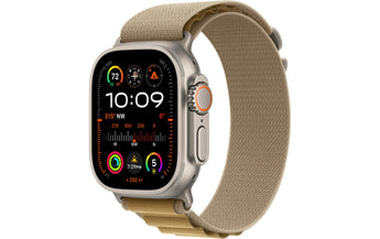 Apple Watch Ultra 2 Natural Titanium Alpine Loop Tan Small