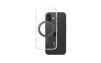 CARE Back Cover Feature Kickstand iPhone 16 Schwarz