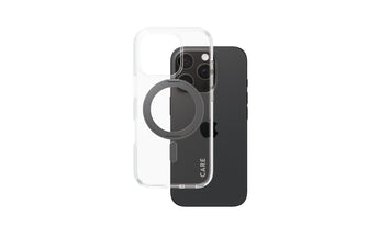 CARE Back Cover Feature Kickstand iPhone 16 Pro Schwarz