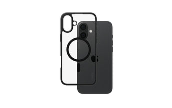 CARE Back Cover Flagship iPhone 16 Plus Schwarzer Rahmen