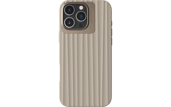 Nudient Back Cover Bold MagSafe iPhone 16 Pro Max Linen Beige