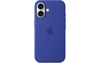 Apple Silicone Case mit MagSafe iPhone 16 Ultramarin