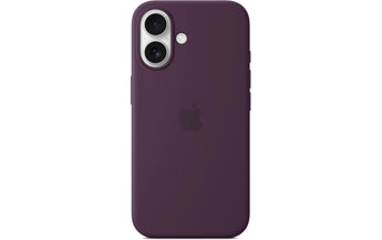 Apple Silicone Case mit MagSafe iPhone 16 Pflaume