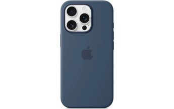 Apple Silicone Case mit MagSafe iPhone 16 Pro Denim