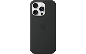 Apple Silicone Case mit MagSafe iPhone 16 Pro Schwarz