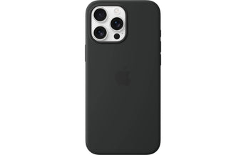 Apple Silicone Case mit MagSafe iPhone 16 Pro Max Schwarz