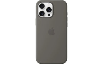 Apple Silicone Case mit MagSafe iPhone 16 Pro Max Steingrau