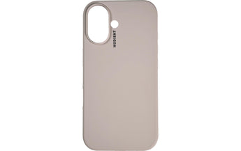 Nudient Back Cover Base Case Magsafe iPhone 16 Stone Beige