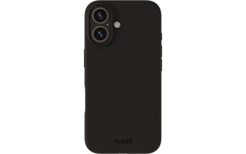Holdit Back Cover Silicone iPhone 16 Plus Schwarz