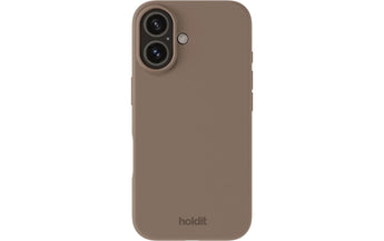 Holdit Back Cover Silicone iPhone 16 Plus Braun