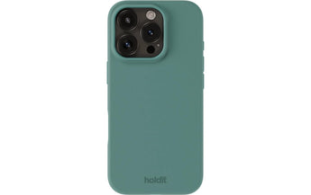Holdit Back Cover Silicone iPhone 16 Pro Max Grün