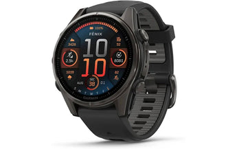 GARMIN Sportuhr Fenix 8 AMOLED Sapphire, 43 mm Dunkelgrau