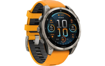 GARMIN Sportuhr Fenix 8 AMOLED Sapphire, 47 mm Graphit/Titan