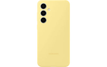 Samsung Back Cover Silicone Case Galaxy S24 FE Gelb