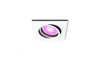 Philips Hue White & Color Ambiance Centura Einbauspot Eckig Weiss