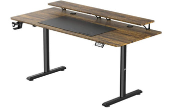 Ultradesk Gaming Tisch Highlander XXL Braun
