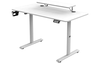 Ultradesk Gaming Tisch Highlander Weiss
