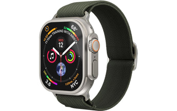 Vonmählen Armband Classic Nylon Loop Apple Watch 44/45/46/49 mm Olive