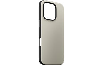 Nomad Back Cover Sport Etui iPhone 16 Pro Steingrau