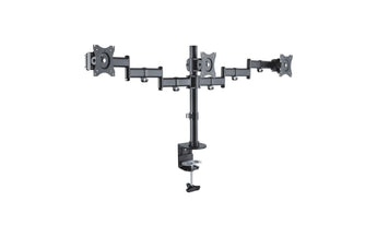 PureMounts Tischhalterung PM-OFFICE-03 bis 8 kg – Schwarz