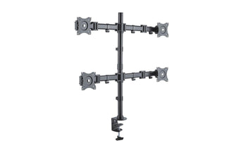 PureMounts Tischhalterung PM-OFFICE-04 bis 8 kg – Schwarz
