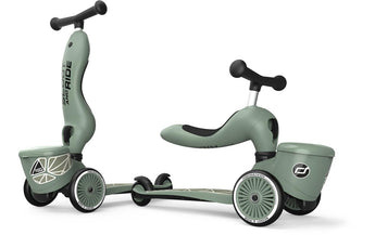 Scoot and Ride Stuntscooter Highwaykick 1 Lifestyle Green lines Grün