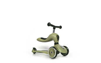 Scoot and Ride Scooter Highwaykick 1 Olive Grün