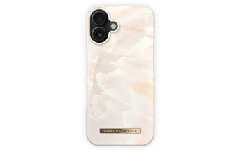 Ideal of Sweden Back Cover iPhone 16 Pearl Marble