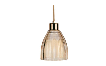 Pauleen Pendelleuchte Gleaming Gold 1x E27, Gold / Messing