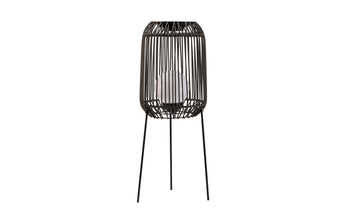 Pauleen Stehleuchte Solar Sunshine Coziness, Schwarz / Grau